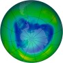 Antarctic Ozone 2007-08-20